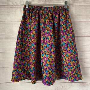 Vintage Pop-O Skirt with Pockets and Elastic Waistband Size Medium